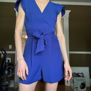 ANTONIO MELANI Royal Blue Dress with Zipper